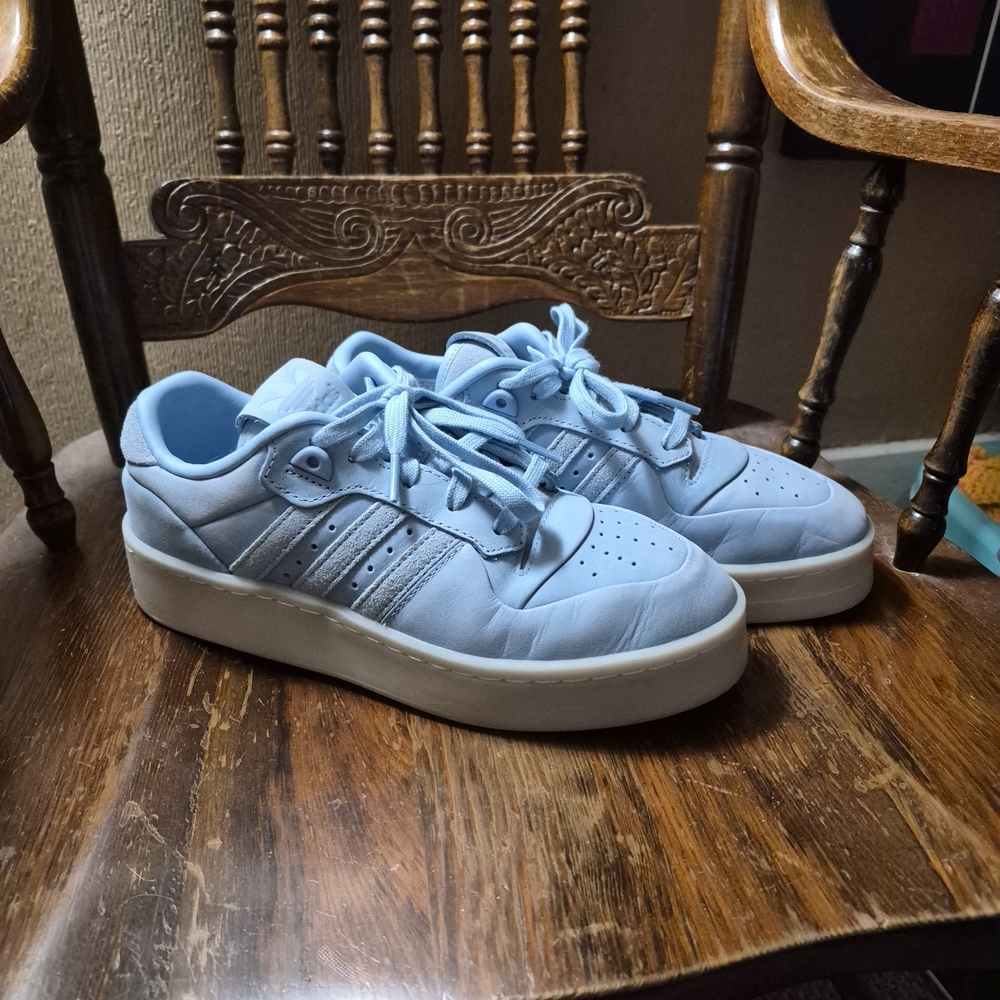 Adidas Women's Sky Blue Sneakers